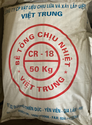 Bê tông chịu nhiệt CR18